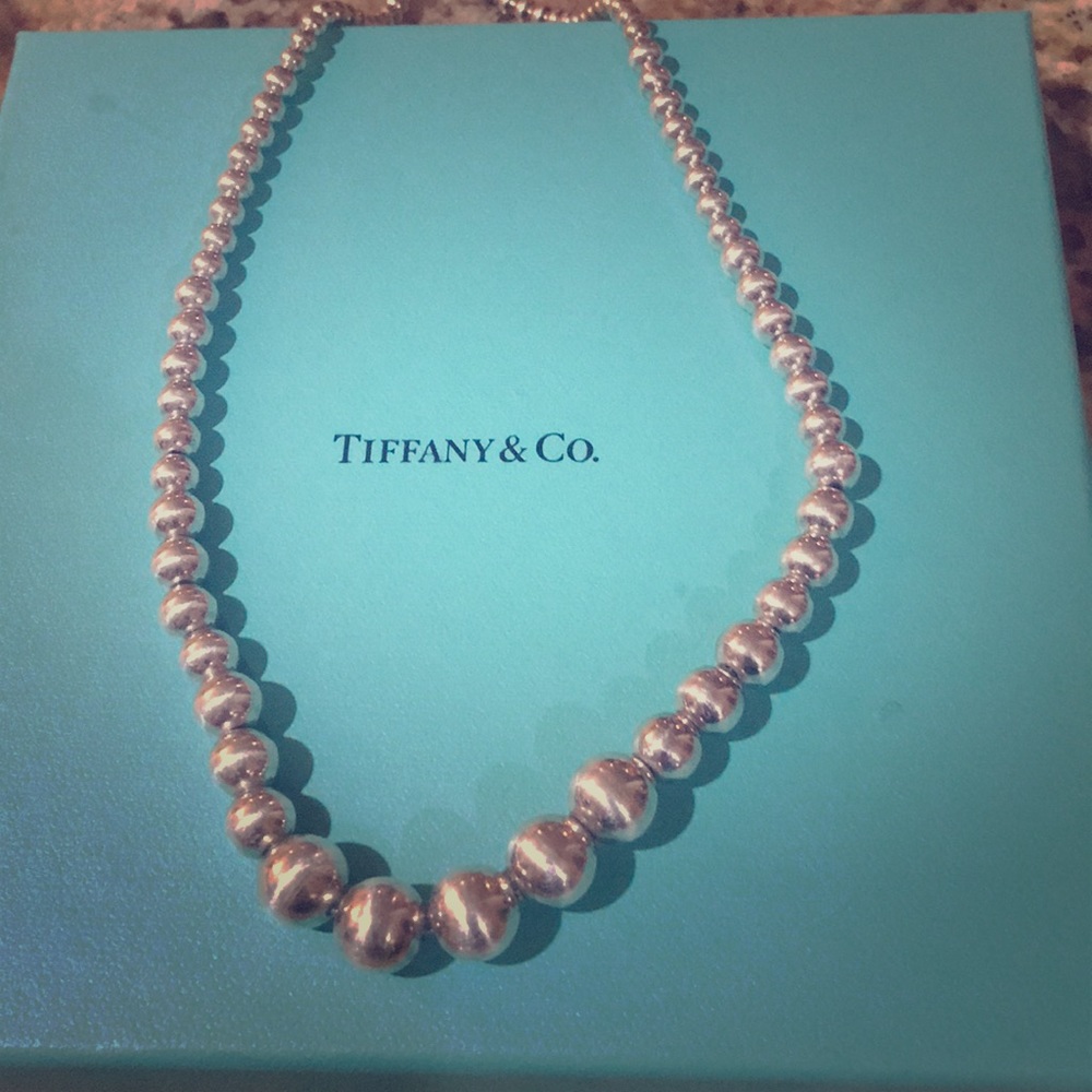 Tiffany & Co silver necklace